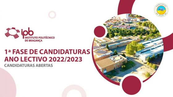 Candidaturas Abertas no Instituto Politécnico de Bragança – Portugal
