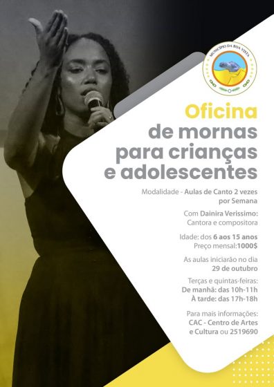 OFICINA DE MORNA PARA CRIANÇAS E ADOLESCENTES